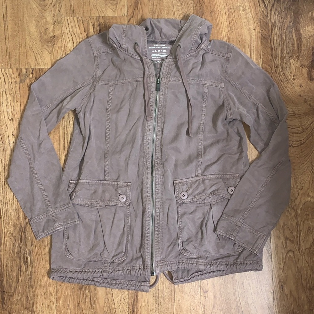 AEO Women's Jacket. Size S. Color: Plum.